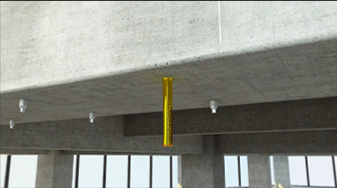 Install anchor bolts